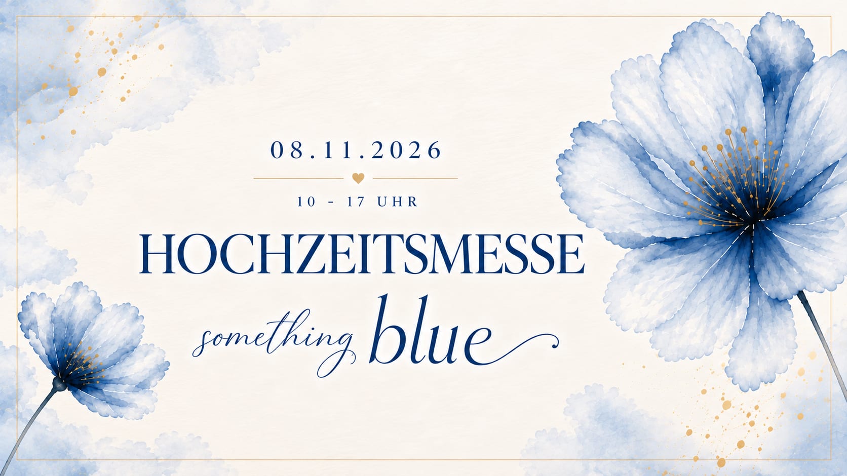 Something Blue Hochzeitsmesse — 8. November 2026, Speicher am Kaufhauskanal Hamburg