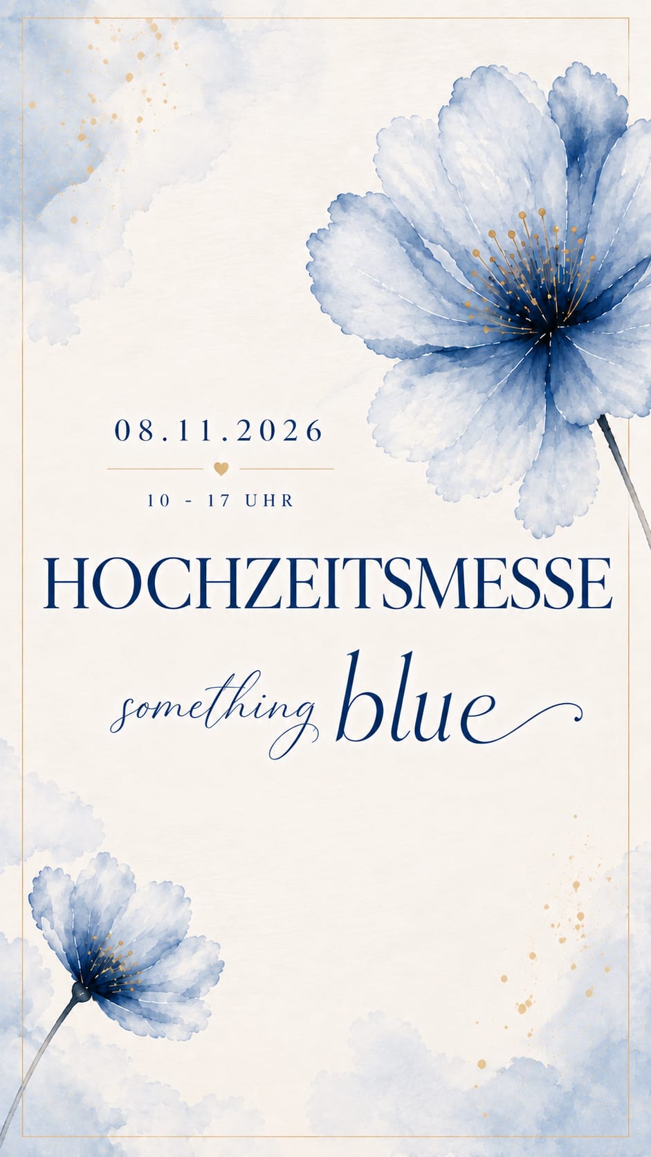 Something Blue Hochzeitsmesse — 8. November 2026, Speicher am Kaufhauskanal Hamburg
