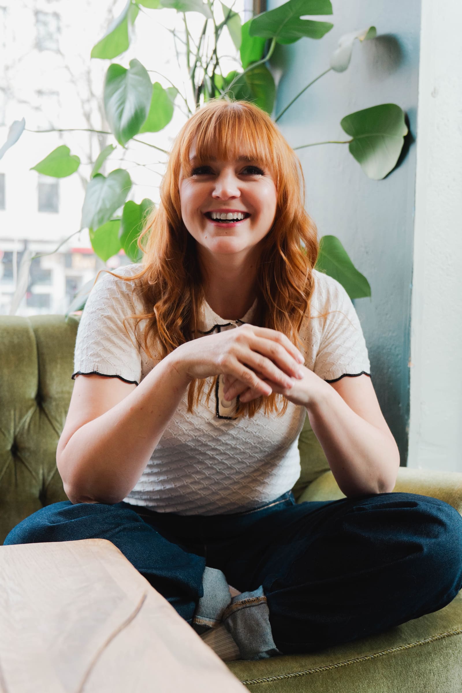 Sabrina Ziegler, Moderatorin des Bühnenprogramms